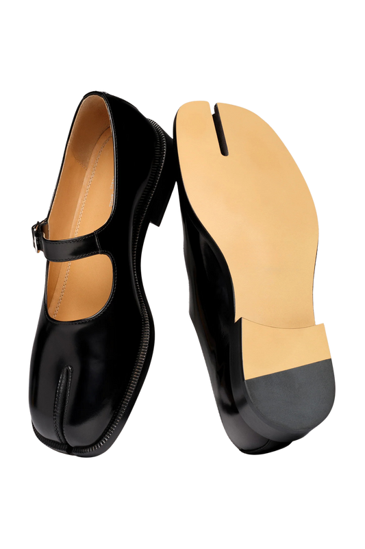 Premium Leather Tabi Mary Janes