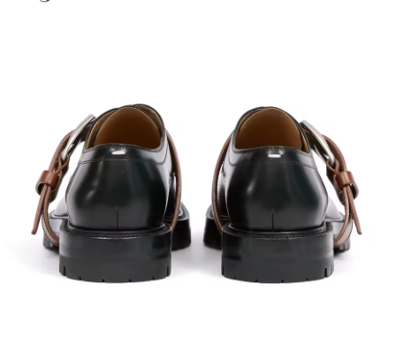 Liisa Tabi Loafer in Leather Limited Belt Edition